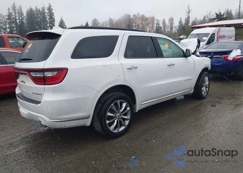 2022 Dodge Durango Citadel Awd from USA, damaged, VIN 1C4SDJETXNC218992